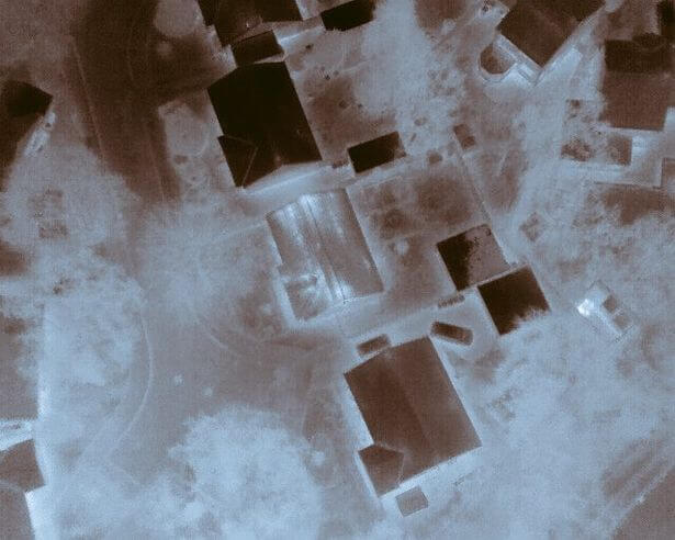 Center Bungalow Drone Pic Cannabis Grow