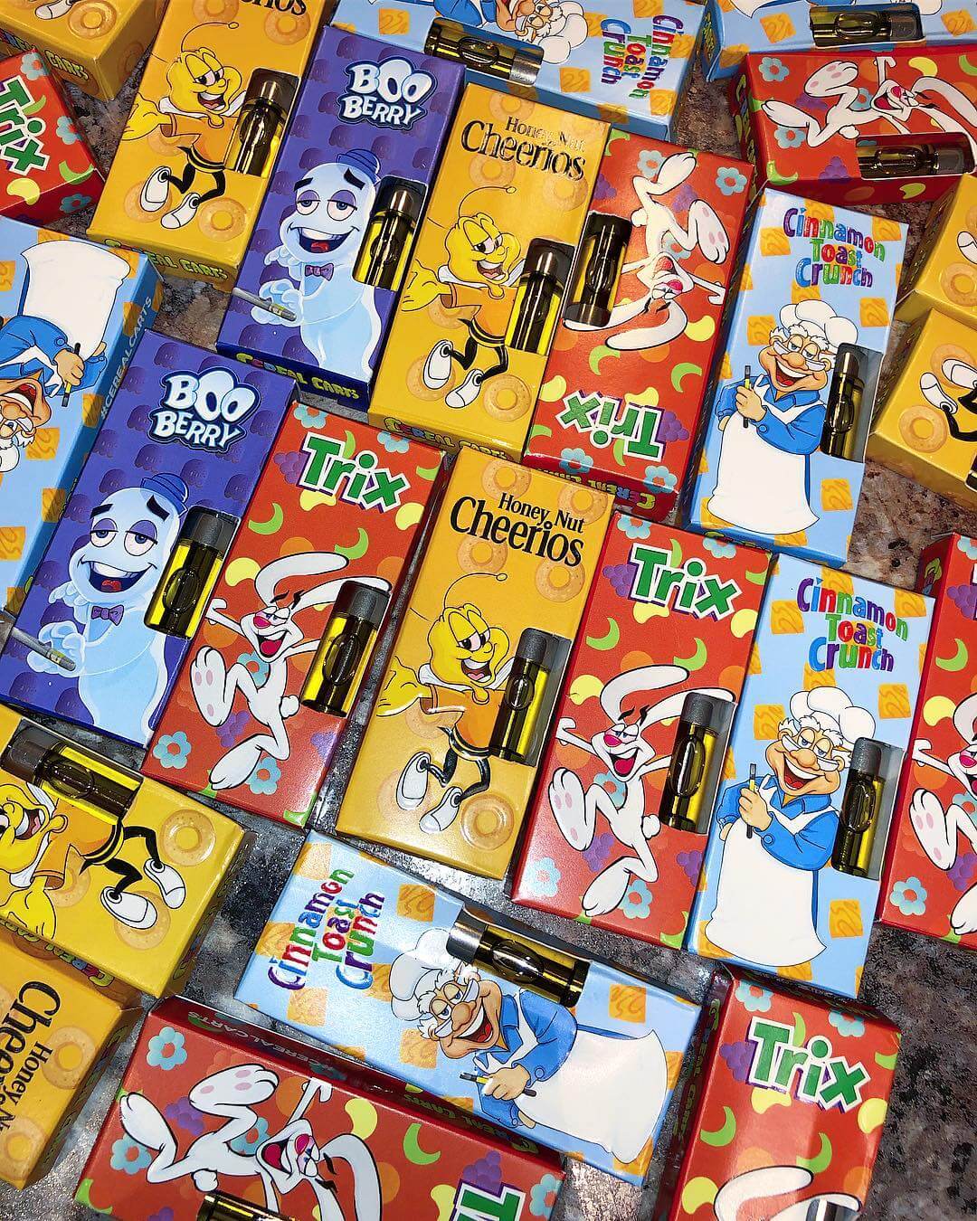 counterfeit cereal vape cartridges 