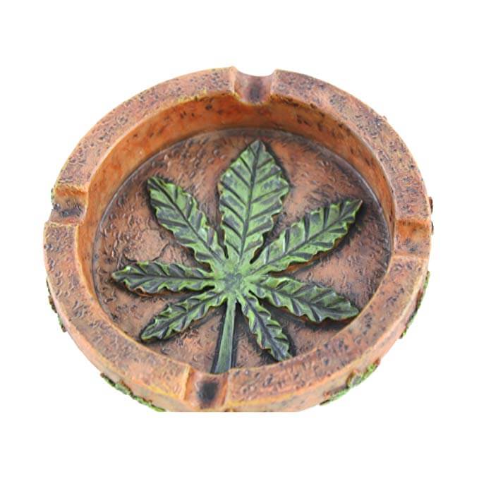 Marijuana Leaf Ashtray