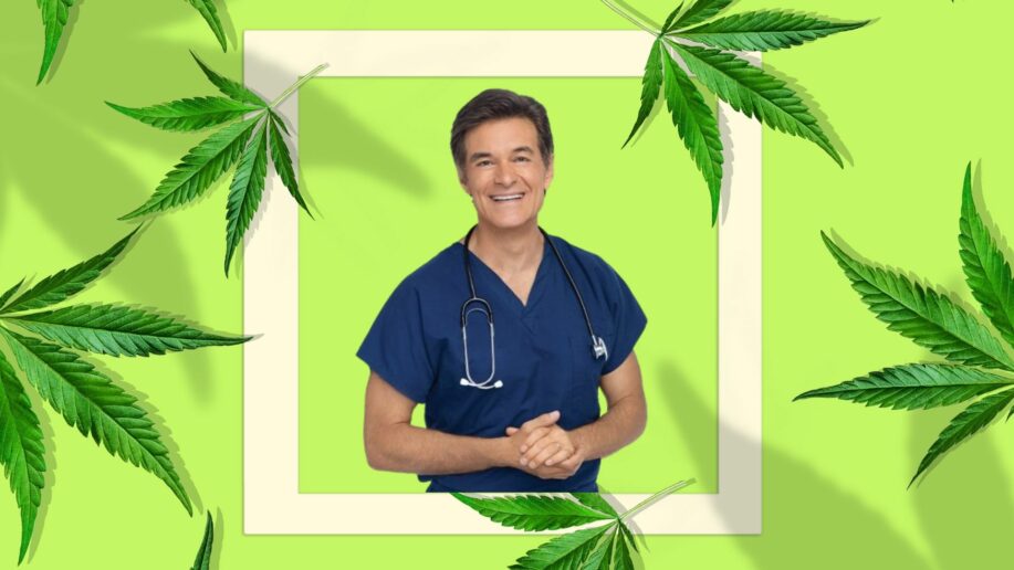 Dr Oz says the DEA and FDA both blame the other agency for not allowing the legalization of cannabis.