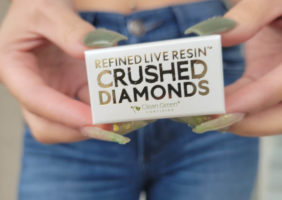 raw garden live resin crushed diamonds