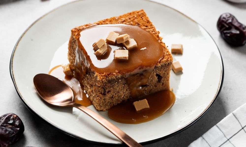 Cannabis Toffee Pudding Cake