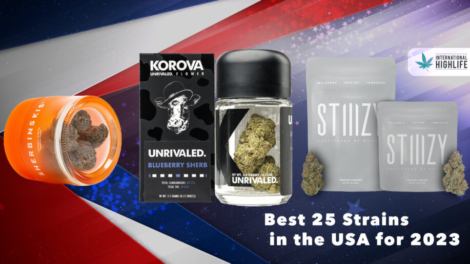 best 25 weed strains in the usa for 2023