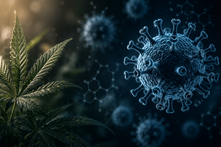 New Study Suggests Cannabis Compounds May Help Block COVID And Flu Viruses