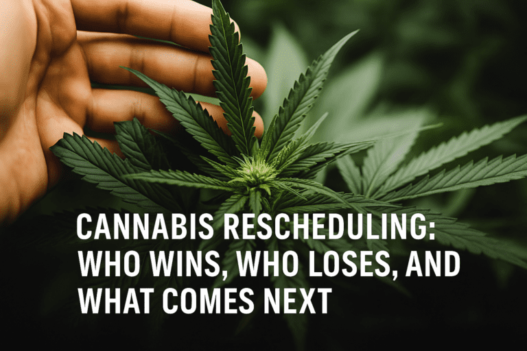 Cannabis Rescheduling: Who Wins, Who Loses, and What Comes Next